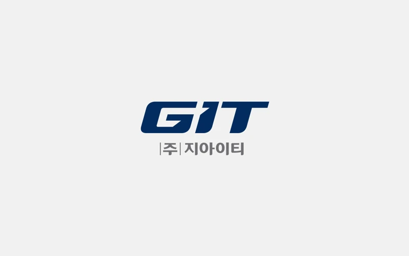 (주)지아이티(GIT) 로고